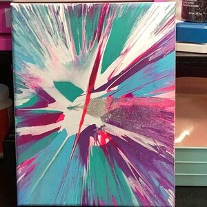 Hand Spun Art. Will take custom Orders. Up to 3 colors.